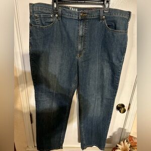 Mens True Nation Blue Jeans Size 46x30.